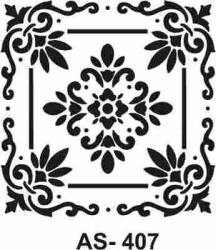 Cadence New Stencil Collection A4 AS-407 - 1