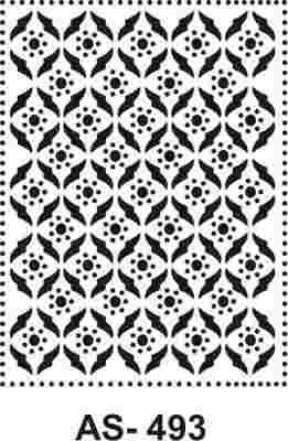 Cadence New Stencil Collection A4 AS-493 - 1