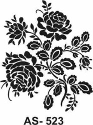 Cadence New Stencil Collection A4 AS-523 - 1