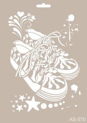 Cadence New Stencil Collection A4 AS-570 - 1