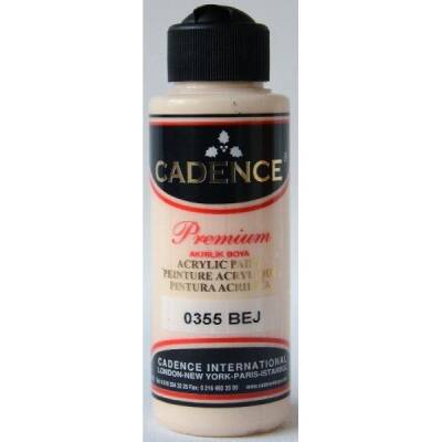 Cadence Premium Akrilik Boya 120 ml. 0355 Bej - 1