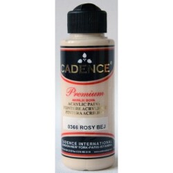 Cadence Premium Akrilik Boya 120 ml. 0366 Rosy Bej - 1