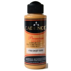 Cadence Premium Akrilik Boya 120 ml. 1750 Oksit sarı - 1