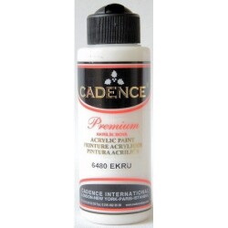 Cadence Premium Akrilik Boya 120 ml. 6480 Ekru - 1