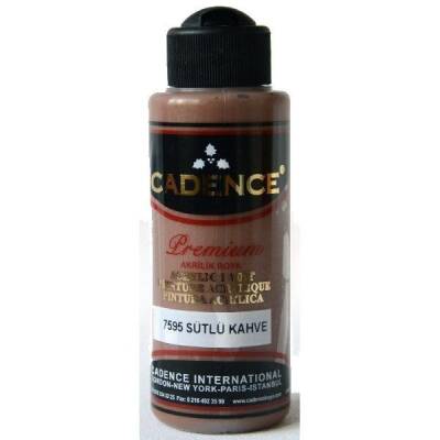 Cadence Premium Akrilik Boya 120 ml. 7595 Sütlü Kahve - 1