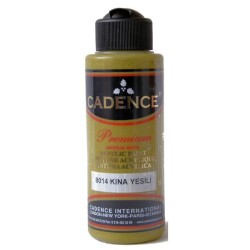 Cadence Premium Akrilik Boya 120 ml. 8014 Kına Yeşili - 1