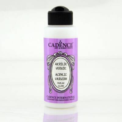 Cadence Su Bazlı Vernik PARLAK 120 ml. - 1