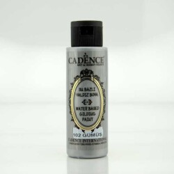 Cadence Su Bazlı Yaldız 70 ml. 102 Gümüş - 1