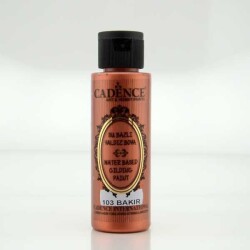 Cadence Su Bazlı Yaldız 70 ml. 103 Bakır - 1