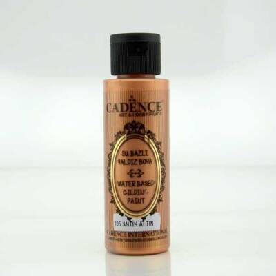 Cadence Su Bazlı Yaldız 70 ml. 106 Antik Altın - 1