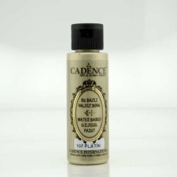 Cadence Su Bazlı Yaldız 70 ml. 107 Platin - 1