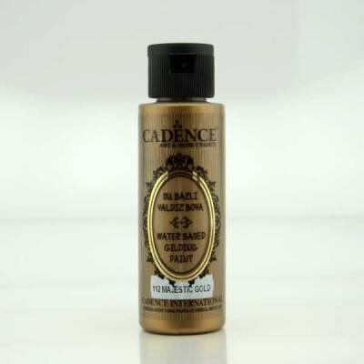 Cadence Su Bazlı Yaldız 70 ml. 112 Majestic Gold - 1