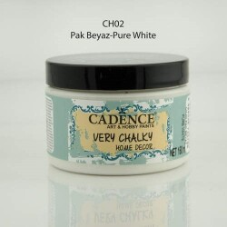 Cadence Very Chalky Home Decor Mobilya Boyası 150 ml. CH-02 PAK BEYAZ - 1