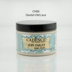 Cadence Very Chalky Home Decor Mobilya Boyası 150 ml. CH-06 DANTEL - 1