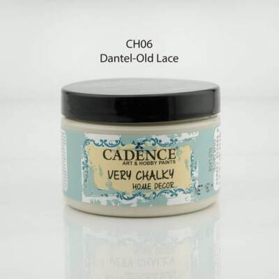 Cadence Very Chalky Home Decor Mobilya Boyası 150 ml. CH-06 DANTEL - 1