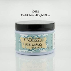 Cadence Very Chalky Home Decor Mobilya Boyası 150 ml. CH-18 PARLAK MAVİ - 1