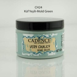 Cadence Very Chalky Home Decor Mobilya Boyası 150 ml. CH-24 KÜF YEŞİLİ - 1