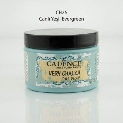 Cadence Very Chalky Home Decor Mobilya Boyası 150 ml. CH-26 CANLI YEŞİL - 1