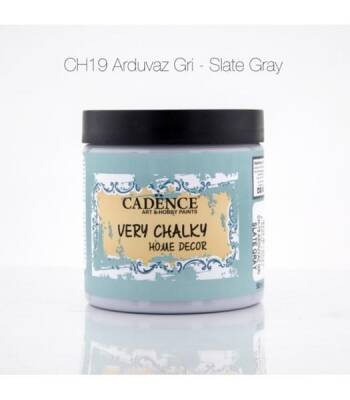 Cadence Very Chalky Home Decor Mobilya Boyası 500 ml. CH-19 ARDUVAZ GRİ - 1