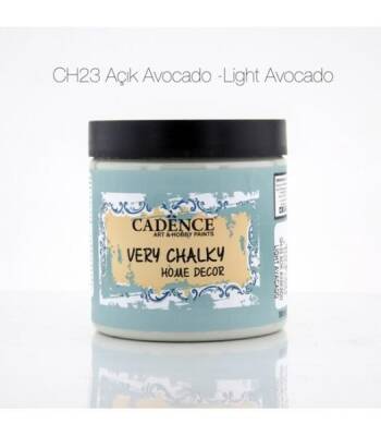 Cadence Very Chalky Home Decor Mobilya Boyası 500 ml. CH-23 AÇIK AVOKADO - 1