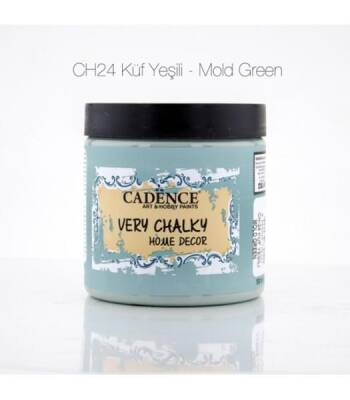 Cadence Very Chalky Home Decor Mobilya Boyası 500 ml. CH-24 KÜF YEŞİLİ - 1