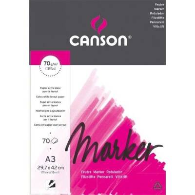 Canson Marker Layout Blok A3 70 gr. 70 Sayfa - 1