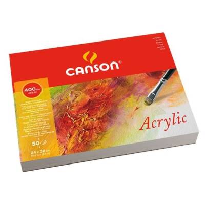 Canson Montval Akrilik Blok 400 gr. 24x32 cm. 50 Sayfa - 1