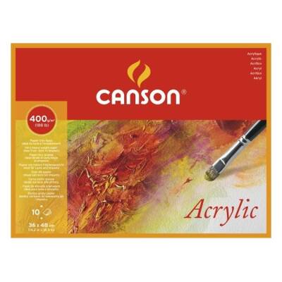 Canson Montval Akrilik Blok 400 gr. 36x48 cm. 10 Sayfa - 1