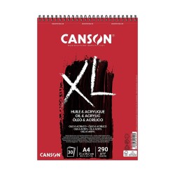 Canson XL Yağlıboya ve Akrilik Defteri 290 gr. A4 30 yp. - 1