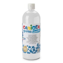 Carioca Tempera Yıkanabilir Poster Boya 1000 ml. BEYAZ - 1