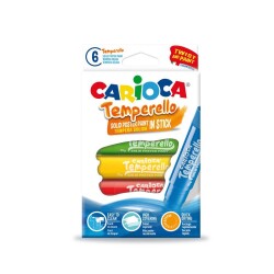 Carioca Temperello Stick Poster Boyama Kalemi 6 Renk - 1