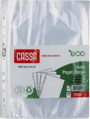 Cassa Poşet Dosya Eco 35 Mikron 100'lü 10 Paket (1000 Adet) - 2