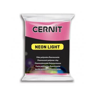 Cernit Neon Light (Fosforlu) Polimer Kil 56 gr 922 Fuschia - 1