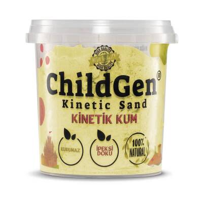 ChildGen Doğal Kinetik Kum 500 gr Sarı - 1