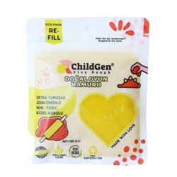 ChildGen Doğal Oyun Hamuru Ecopack 125 gr Sarı - 1