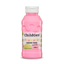 ChildGen Süper Yıkanabilir Parmak Boya 350 ml Pembe - 1