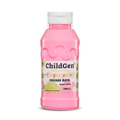 ChildGen Süper Yıkanabilir Parmak Boya 350 ml Pembe - 1