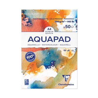 Clairefontaine Goldline Aquapad Suluboya Blok 300 gr 50 yp A4 - 1