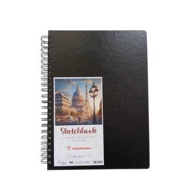 Clairefontaine Sketchbook Sert Kapak Spiralli Eskiz Defteri 120 gr 100 yp A4 - 1