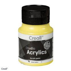 Creall Studio Akrilik Boya 500 ml. 05 LEMON YELLOW - 1