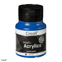 Creall Studio Akrilik Boya 500 ml. 32 PHTHALO BLUE - 1