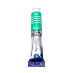 Daler Rowney Aquafine Tüp Suluboya 8 ml 338 EMERALD GREEN HUE - 1