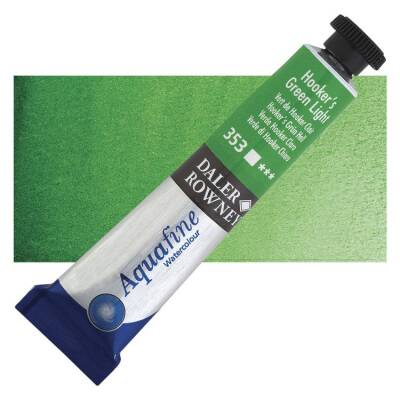 Daler Rowney Aquafine Tüp Suluboya 8 ml 353 HOOKER'S GREEN LIGHT - 1