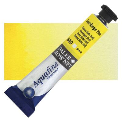 Daler Rowney Aquafine Tüp Suluboya 8 ml 640 GAMBOGE HUE - 1