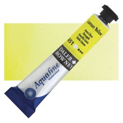 Daler Rowney Aquafine Tüp Suluboya 8 ml 651 LEMON YELLOW - 1