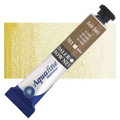 Daler Rowney Aquafine Tüp Suluboya 8 ml 701 GOLD IMIT - 1