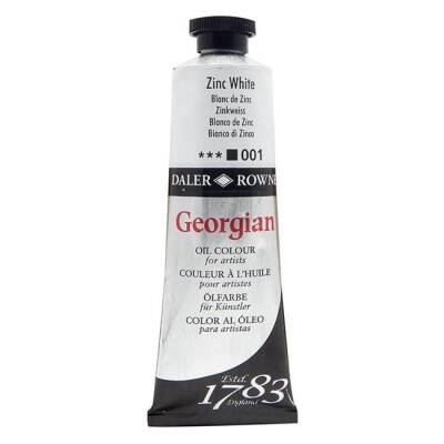 Daler Rowney Georgian Yağlı Boya 225 ml 001 Zinc White - 1