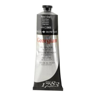 Daler Rowney Georgian Yağlı Boya 225 ml 065 Payne's Grey - 1