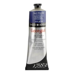 Daler Rowney Georgian Yağlı Boya 225 ml 123 French Ultramarine - 1