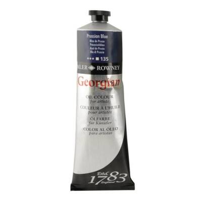 Daler Rowney Georgian Yağlı Boya 225 ml 135 Prussian Blue - 1